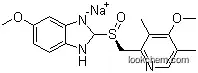 Molecular Structure of 161796-78-7 (1H-Benzimidazole,6-methoxy-2-[(S)-[(4-methoxy-3,5-dimethyl-2-pyridinyl)methyl]sulfinyl]-, sodiumsalt (1:1))